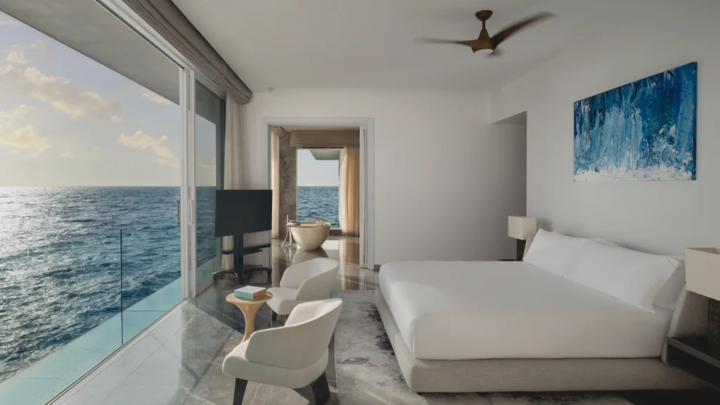 Conrad Maldives Rangali Island. overwater bungalows Maldives