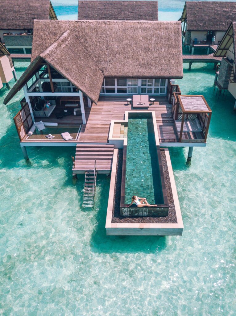 Four Seasons Resort Maldives at Landaa Giraavaru. overwater bungalows Maldives